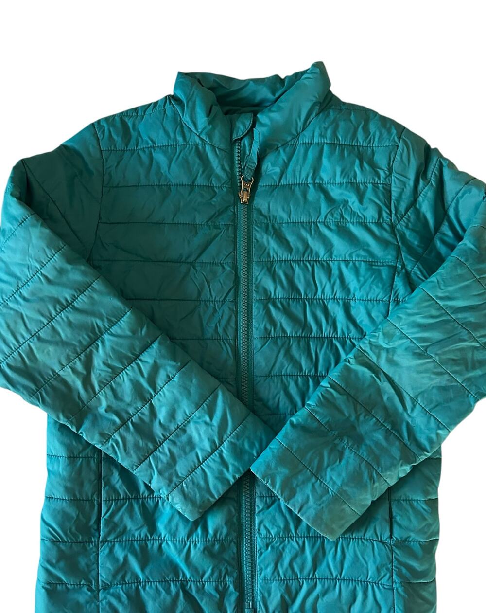 Lands end teal jacket size 7